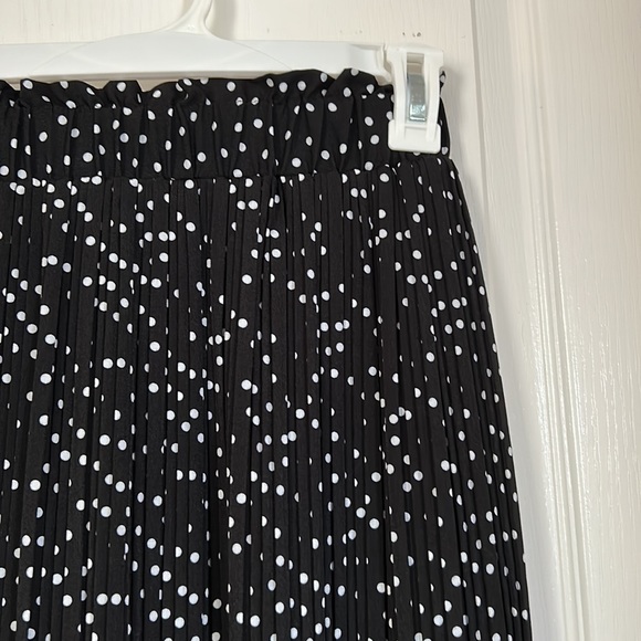 Amazon Skirts Amazon Black And White Polka Dot Maxi Skirt Poshmark